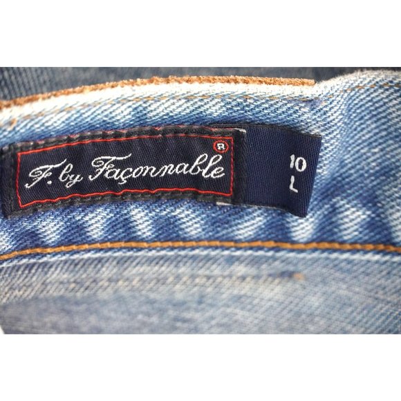 Vintage Faconnable Jeans High Waisted Mom Jeans Blue Denim Womens Size 10 L - Picture 5 of 15